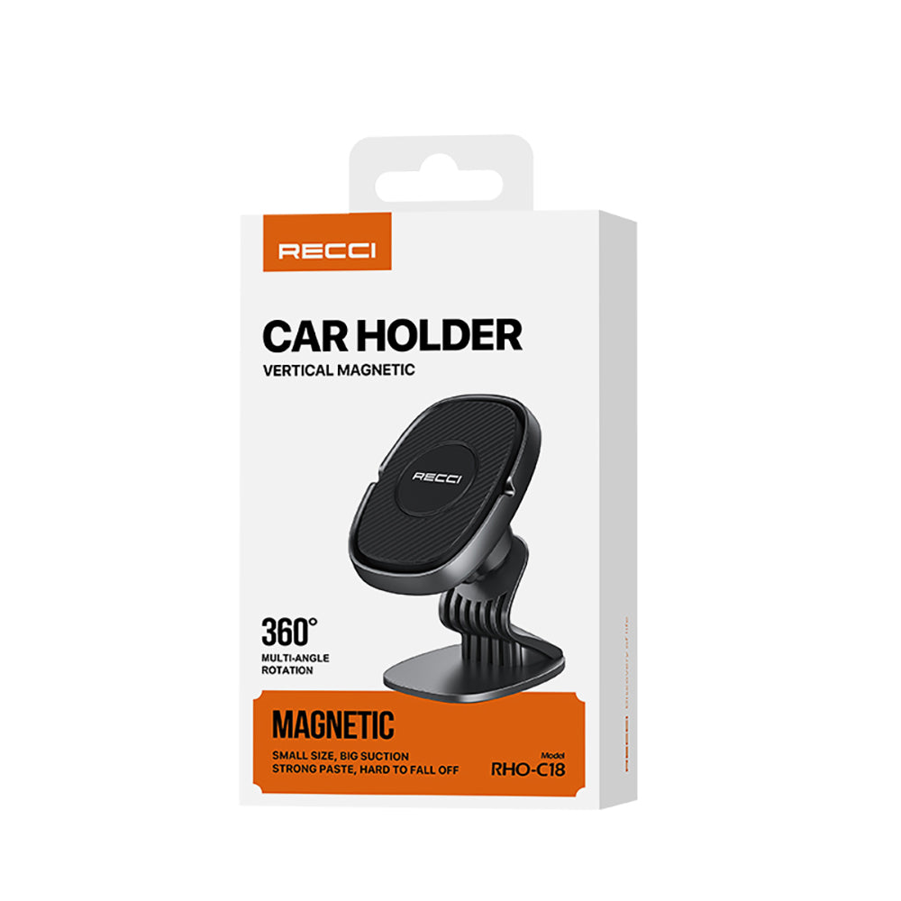 Recci RHO-C18 Güçlü Magnetik 360 Derece Dönebilen Düz Zemin Araç Telefon Tutucu Recci RHO-C18 Güçlü Magnetik 360 Derece Dönebilen Düz Zemin Araç Telefon Tutucu